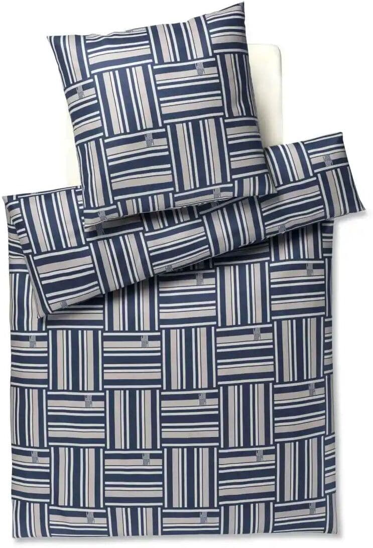JOOP! Bettwäsche 2er-Set   ¦ blau ¦ Maße (cm): B: 155 H: 3