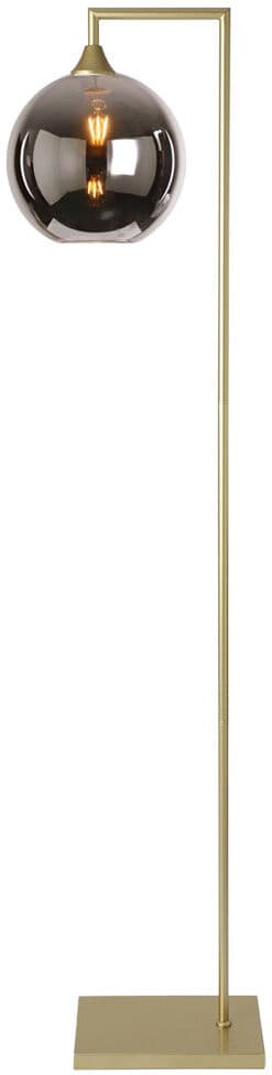 17 Stories Aeshia 155 H cm Task Floor Lamp Silver/Gold 155cm H X 15cm W X 35cm D
