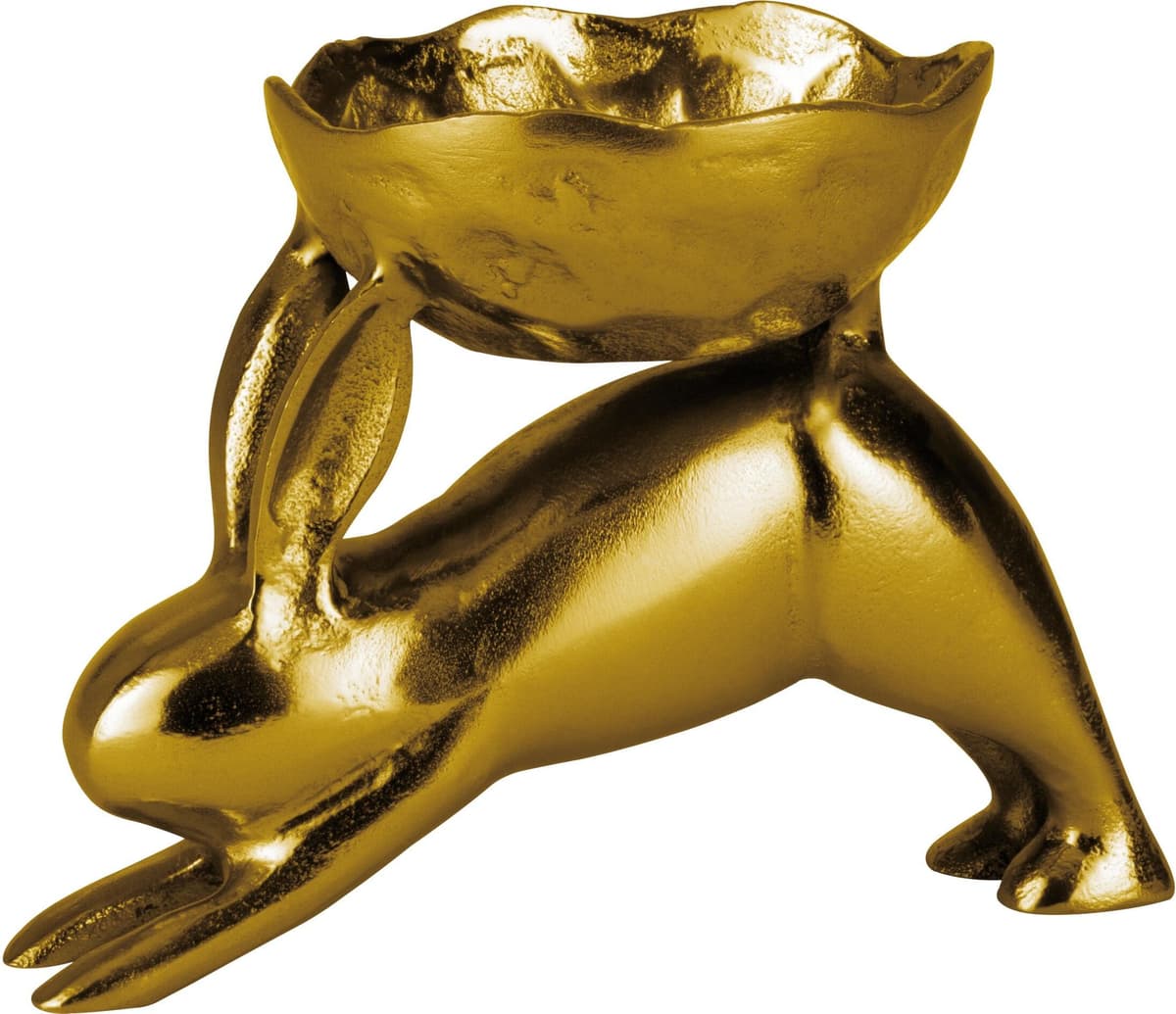 Dekoschale EGLO "Ambalava 1 Stück", gold (goldfarben), Aluminium, Dekoschalen, Dekoschale goldfarben Einheitsgröße