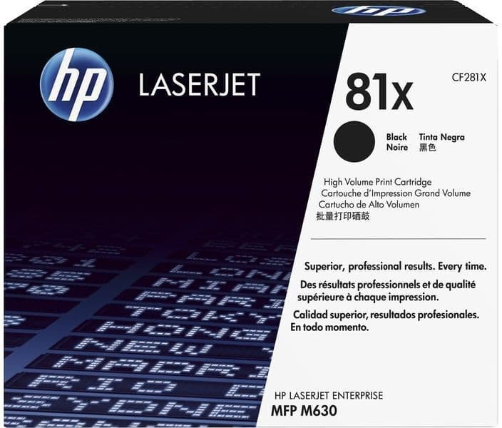 HP 81X (CF281X) - Schwarz - Toner - Hohe Kapazität