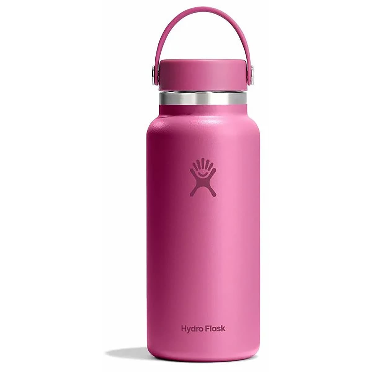 Hydro Flask 32oz Wide Flex Cap Isolierflasche Isolierflaschen pink Größe 0.946L Camping