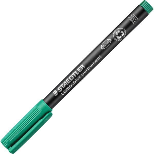 Staedtler 317 Permanent Marker   Grøn