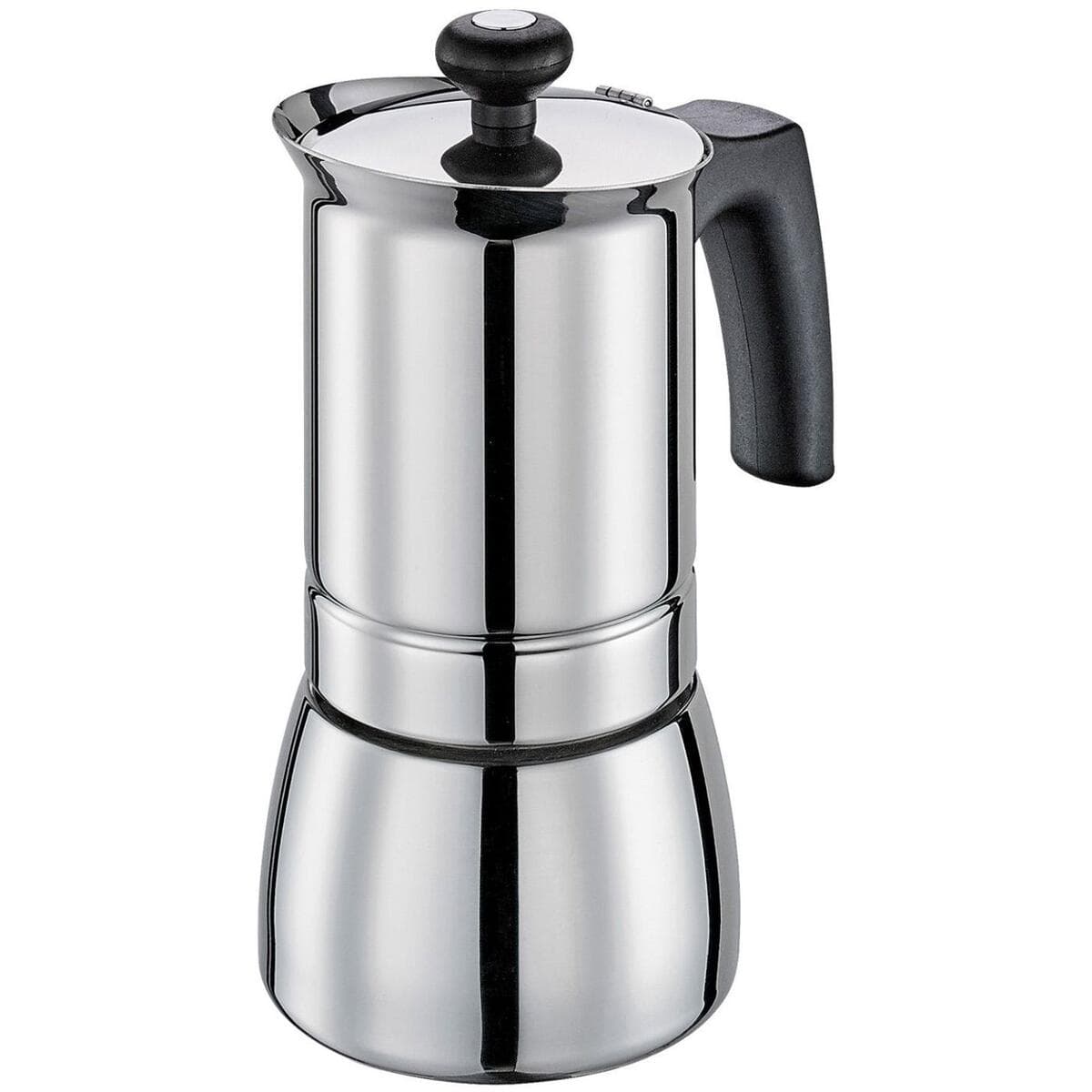 KÜ Cilio Espressokocher TOSCA 4T, Edelstahl poliert