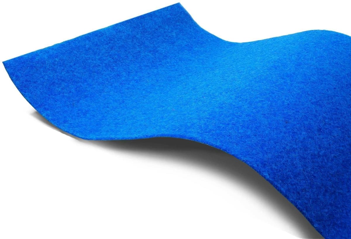 Kunstrasen "PARK, Gesamthöhe 7 mm, Made in Netherlands", blau, B:200cm L:1.200cm, Polypropylen (PP), PRIMAFLOR-IDEEN IN TEXTIL, Teppiche, Kunstrasen, mit Drainage-Noppen, strapazierfähig, witterungsbeständig & wasserfest blau B : 200cm 1 Stk., L: 1.200cm