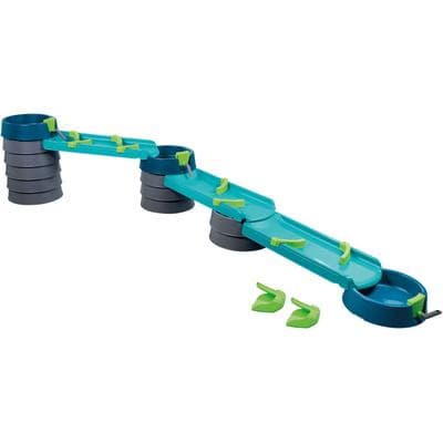Wasserbahn AQUAPLAY "Matschbahn Mudway STREAM", türkis, petrol, Wasserbahnen, Kinder, B/H/L: 38cm x 65cm x 300cm, Kunststoff, Made in Germany, B:38cm H:65cm L:300cm