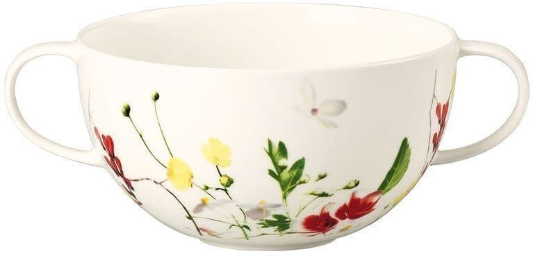 Rosenthal Tazza Brodo senza Piattino Fleurs Sauvages Brillance