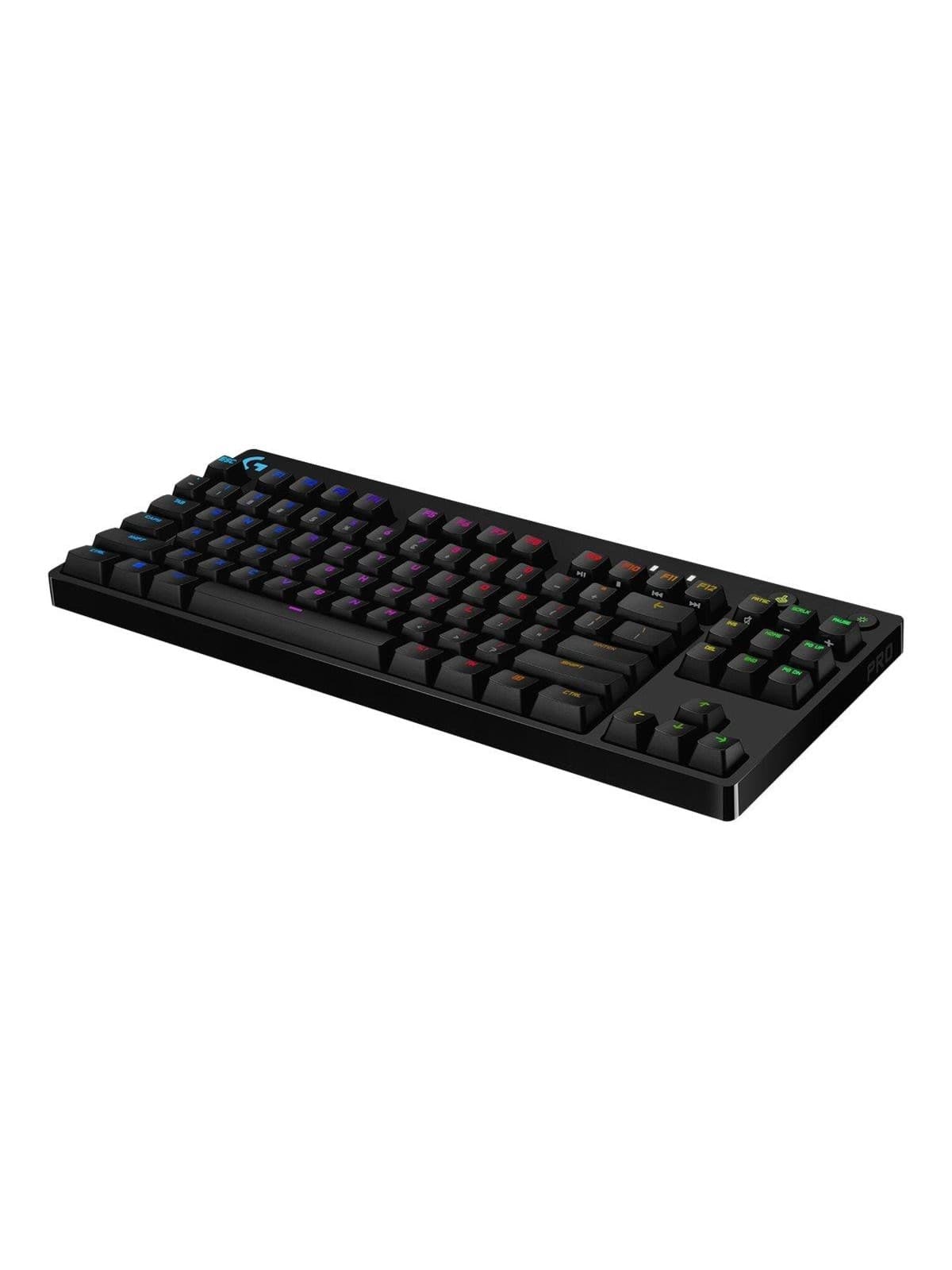 Logitech Pro - Tastatur - Englisch (UK) - Schwarz