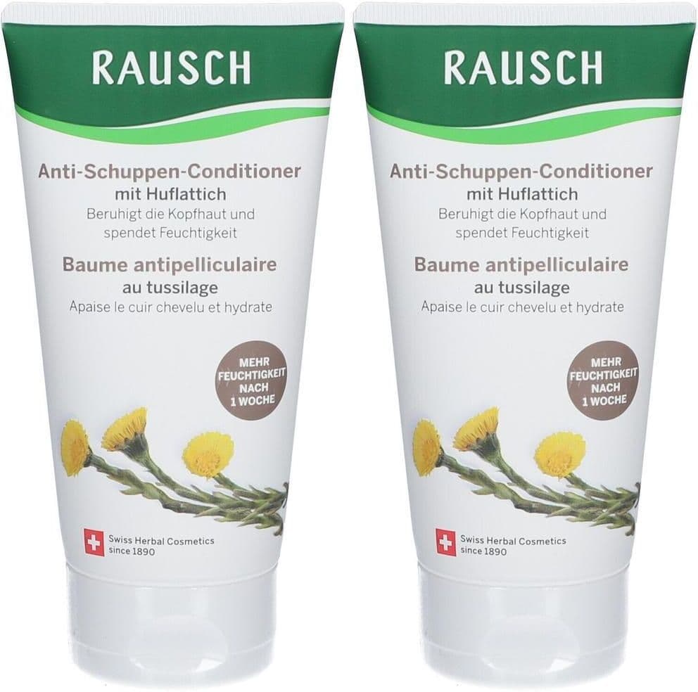 Rausch Anti-Schuppen-Conditioner mit Huflattich x2 2x150 ml Haarspülung