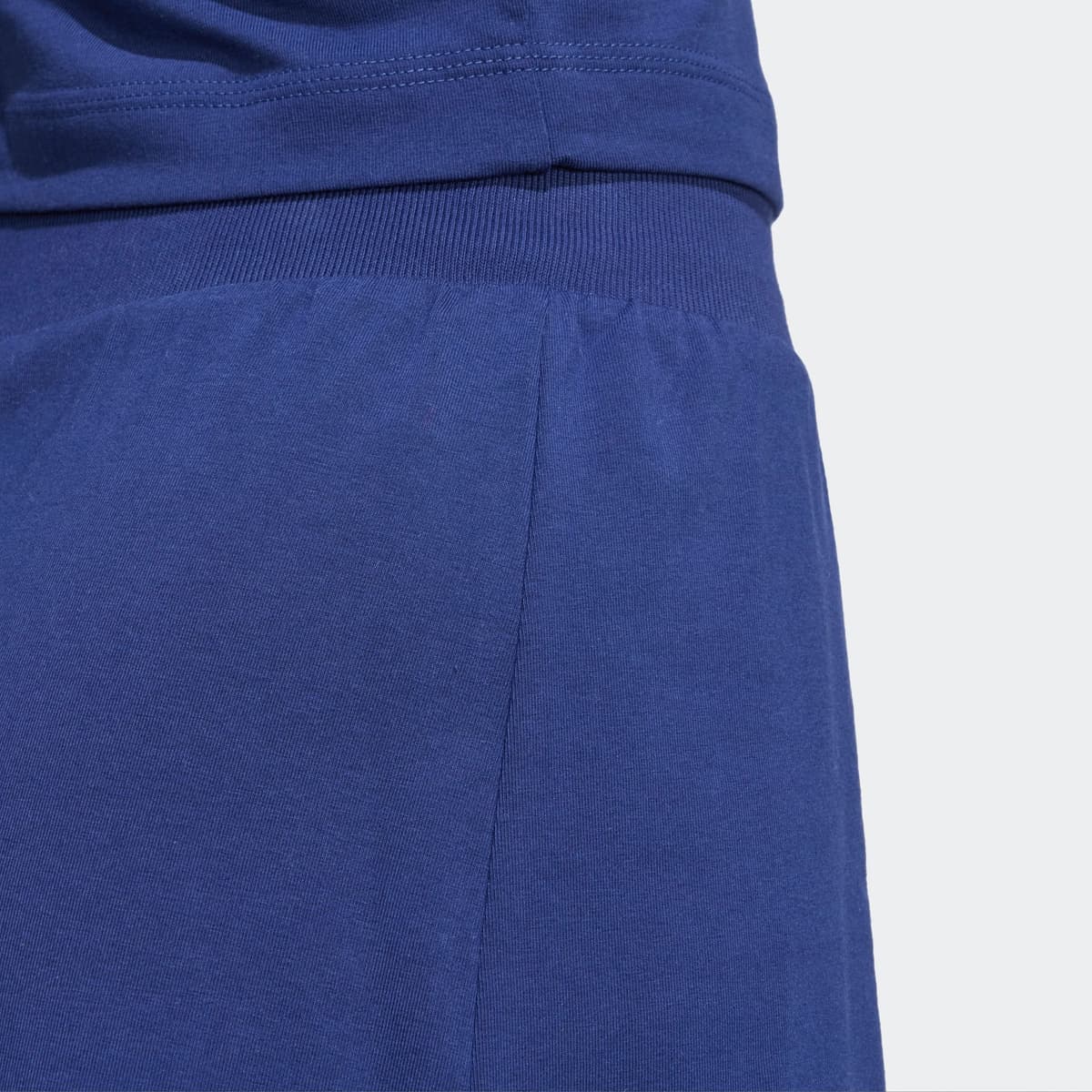 Shorts ADIDAS SPORTSWEAR "ESSENTIALS COLOR-POP COTTON SKORT", Damen, Gr. M, N-Gr, blau (dunkelblau, normal, gr.), Obermaterial: 93% Baumwolle, 7% Elasthan, Hosen Shorts dunkelblau, normal, gr. M, N-Gr
