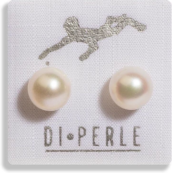 Paar Ohrstecker ADELIA´S "Adelia's Damen Perlenschmuck 925 Silber Süsswasser Perlen Ohrstecker", weiß, Ohrringe, Damen, Paar Ohrstecker, Damen Perlenschmuck