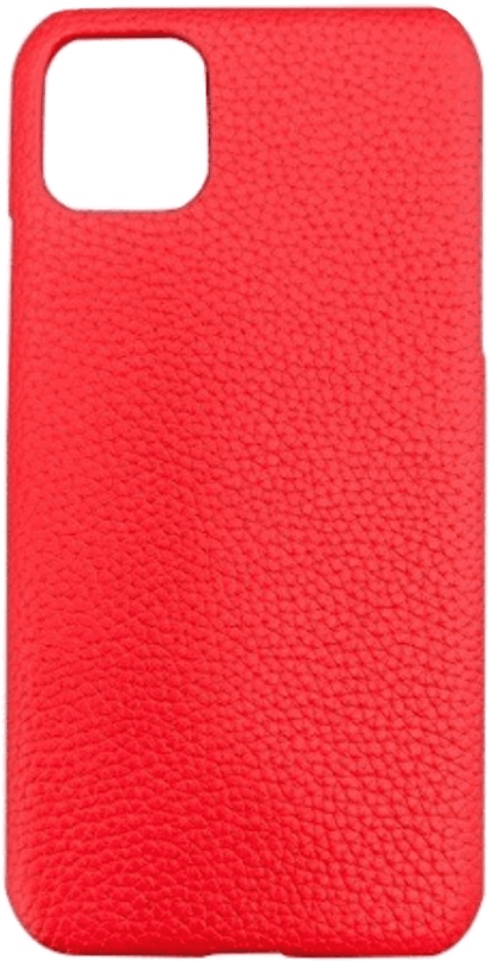 iS Capa em Pele para iPhone Personalizável 11 Pro Letras Prateadas - Vermelho