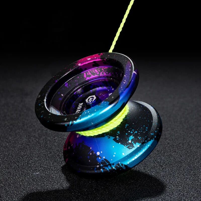 NONE Yoyo Professional Magic Yoyo Metal Yoyo with 10 Ball Bearing Alloy Aluminum High Speed Unresponsive YoYo Toy Yoyo for Kids Adult