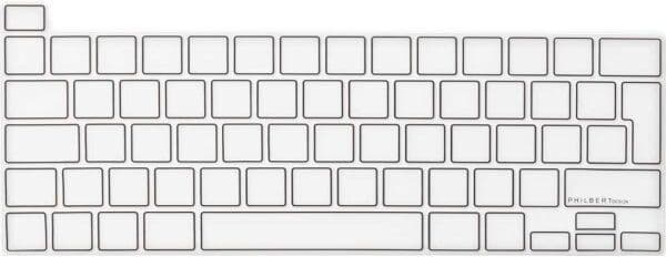 Philbert Keyboard Cover Macbook Pro 13-16”