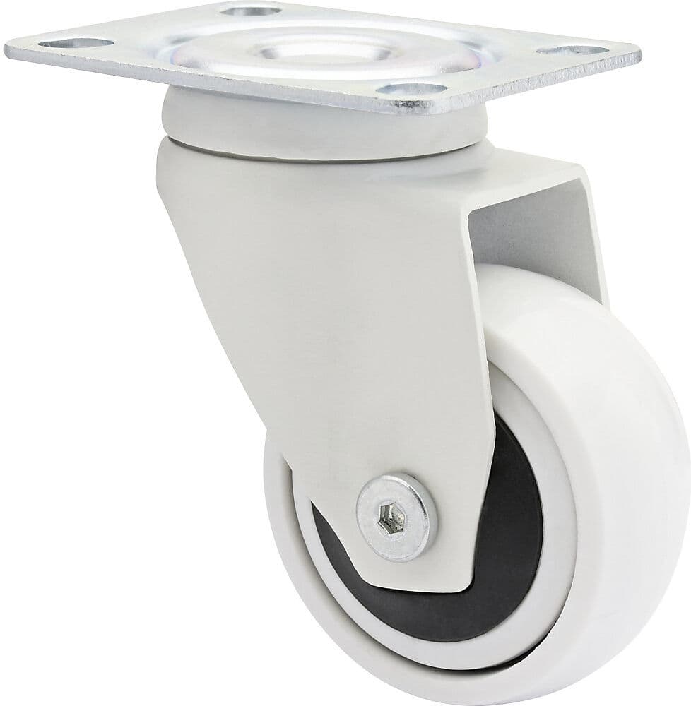 Möbel-Lenkrolle 3C-Serie, Radbreite 20 mm, VE 4 Stk, Ø 50 mm, Lenkrolle Wagner
