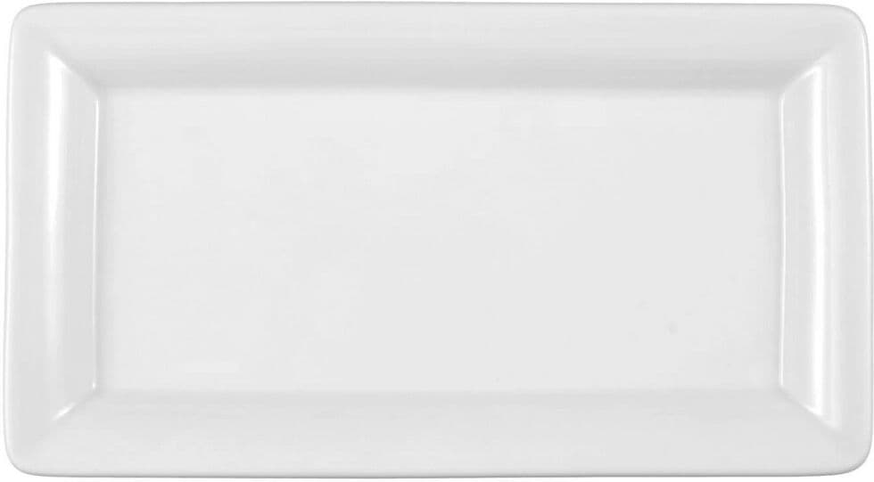 Seltmann Piatto 5140 25x14 cm, Bianco Buffet-Gourmet