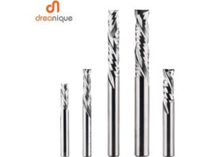 Frees Houtwerk UP & DOWN Cut 2 Fluiten Spiraal Carbide Frees, CNC Router, Compressie Houten End Mill Cutter Bits