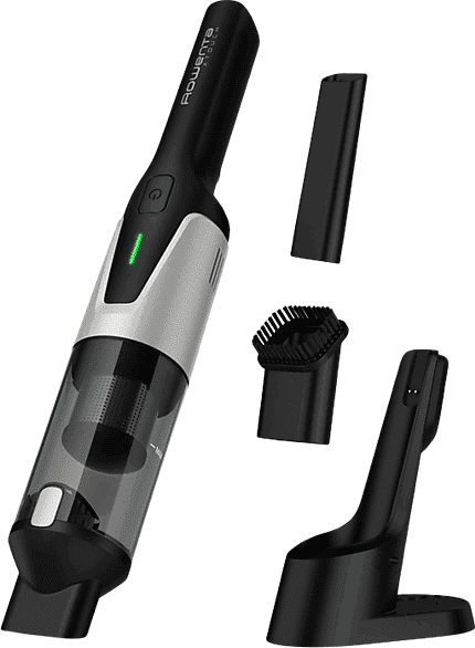 Aspirador de mano - Rowenta Xtouch AC9736, 80.000 rpm, 492 l/min, Autonomía 10 min, Negro