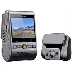 Viofo A129-G Duo Plus (Beschleunigungssensor, Bluetooth, Eingebaute Anzeige, Eingebautes Mikrofon, GPS-Empfänger, WLAN), Dashcam, Schwarz