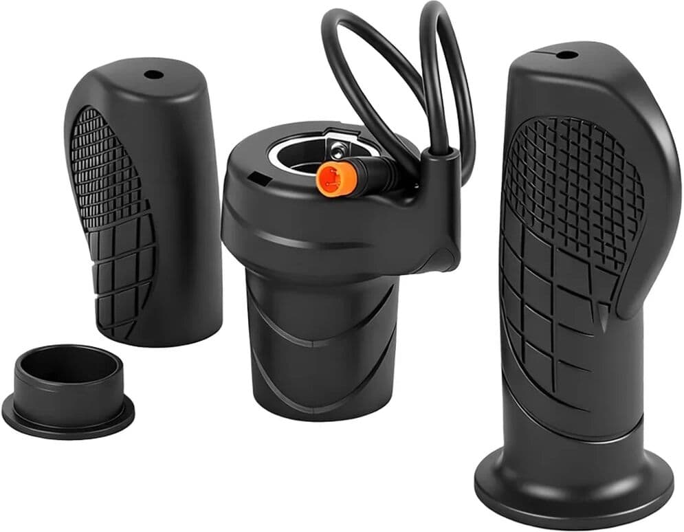 NONE For Electric Bike Throttle With Half Twist Design And Waterproof 3-Pin Connector For Semi-Rotary Handlebar Integration