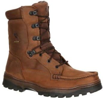 "Rocky Outback Hiker 8"" - Mens 11 Brown Boot W"