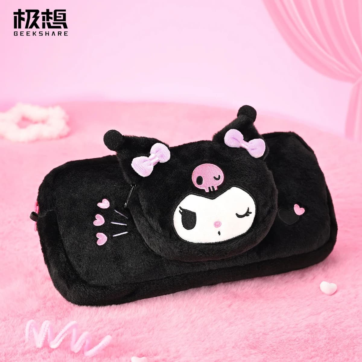 Sanrio Switch 2 Ns2 Plush Carrying Case Portable Large Capacity Protective Cover Game Console Accessories For Female Gamers
