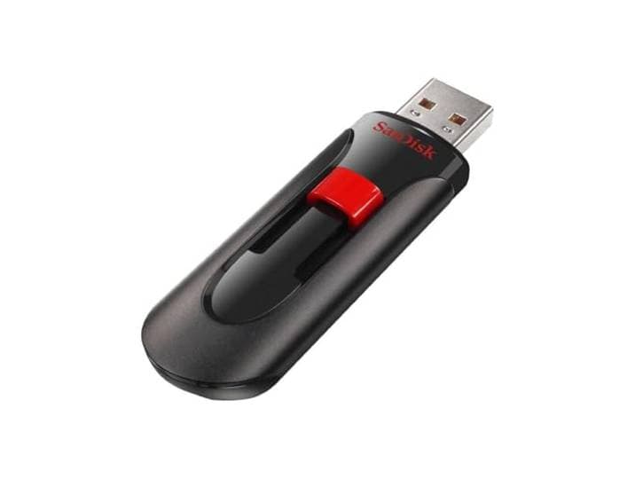 SanDisk Cruzer Glide USB-Flashdrive 256 GB (Ontwerp Met Intrekbare USB-Connector, Snelle Bestandsoverdracht Via Slepen-En-Neerzetten, SanDisk SecureAccess Software)