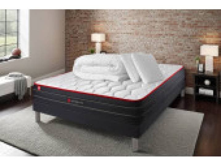 Pack Literie - Matelas et - Livré avec 1 Couette et 2 Oreillers