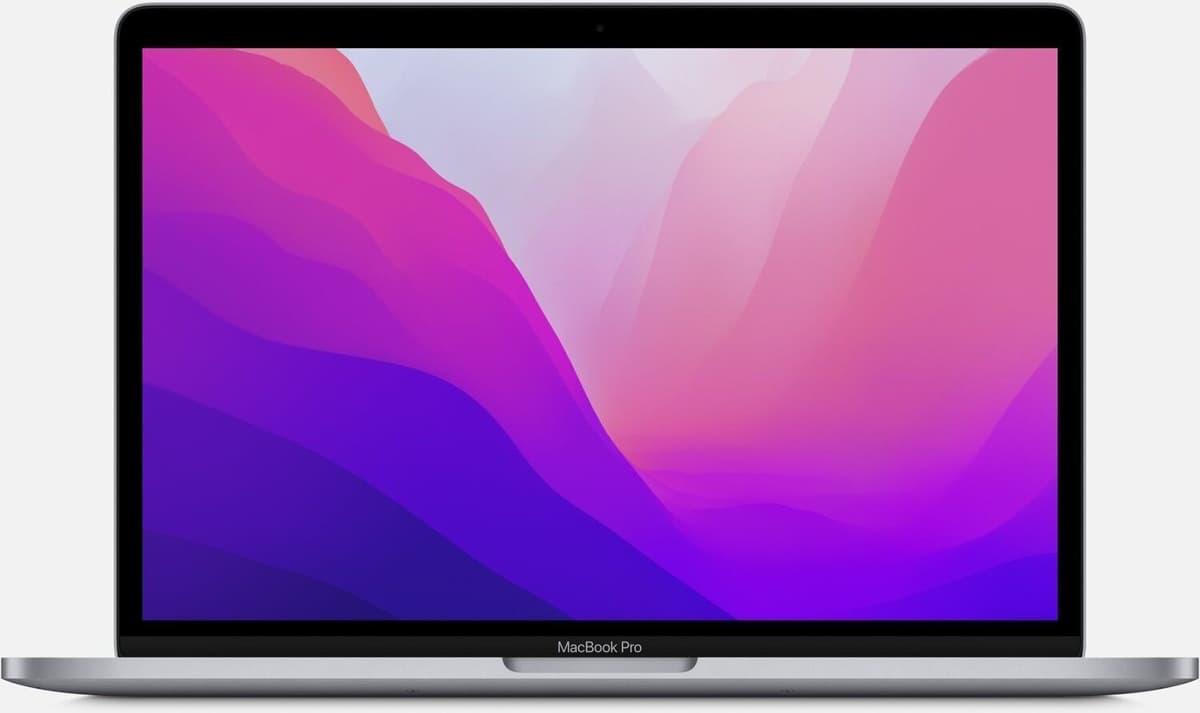 Apple MacBook Pro 2022 M2   13.3"   Touch Bar   M2 8-Core CPU   10-Core GPU   16 GB   1 TB SSD   rymdgrå   FR