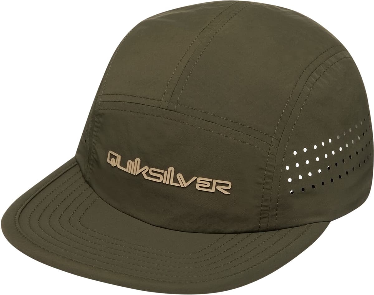 Quiksilver Gorra de hombre Stacker Tech .  (Única) Verde