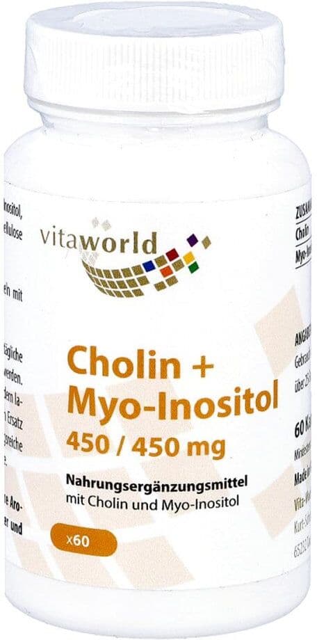 Cholin & Inositol 450 Mg/450 Mg Kapseln
