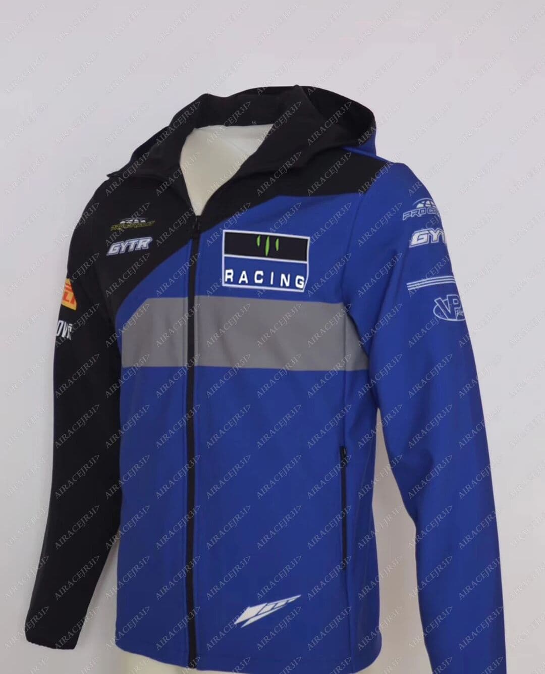 NONE For YAMAHA GYTR Sweatshirt Mens Jacket Motorcycle Gp Factory Racing Team Zip Fleece Sport Keep Warm Windproof Sweater Hoodie