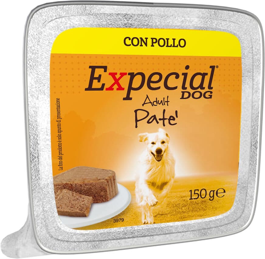 Expecial Dog Patè Vaschetta Multipack 12x150g POLLO