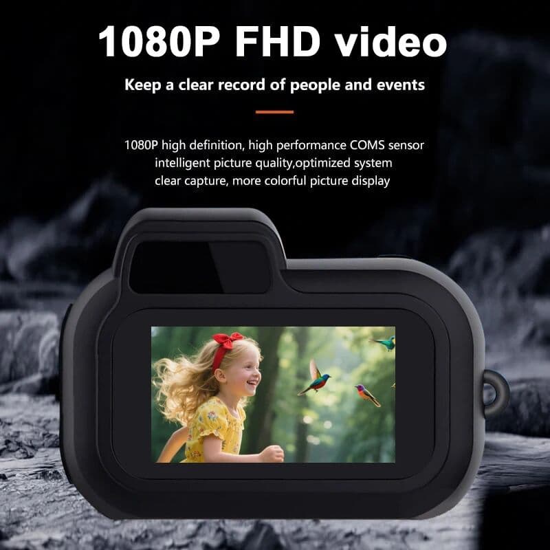 other Mini Y3000 Keychain Camera 8MP Photo Tiny Digital Body Cameras Thumb Cam DV Micro Camcorder Support SD Card With Screen for Kids