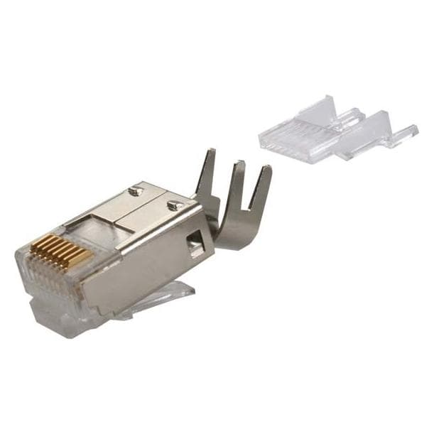 Telegärtner J00026A0165X Drahtverbinder RJ45 Transparent (Netzwerkkabel Stecker) (J00026A0165X)