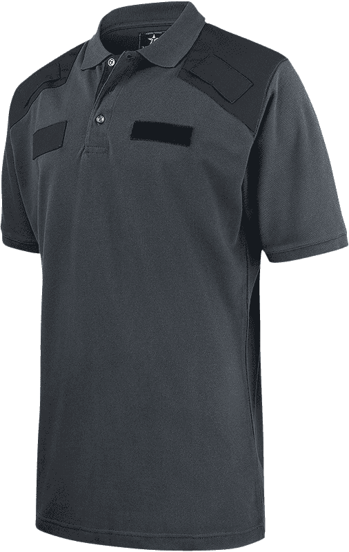 Texstar VK01 Väktarpiké (Färg: Mörkgrå, Storlek: 4XL)