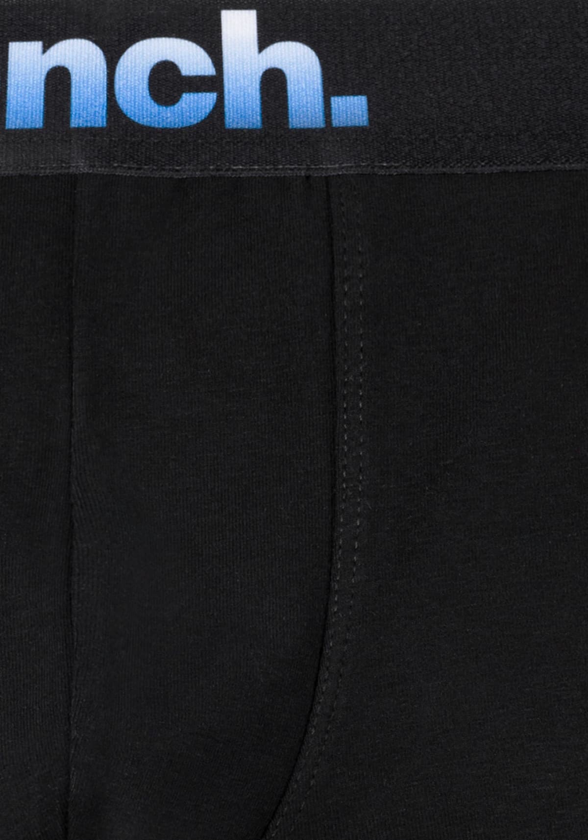 Boxer BENCH. "Boxershorts für Jungen", Jungen, Gr. 170/176, 3 Stk., schwarz, Jersey, Obermaterial: 90% Baumwolle, 10% Elasthan (LYCRA), unifarben, körpernah, Unterhosen Boxer, unifarben, mit Logobund, Baumwollmischung schwarz 170/176, 3 Stk.