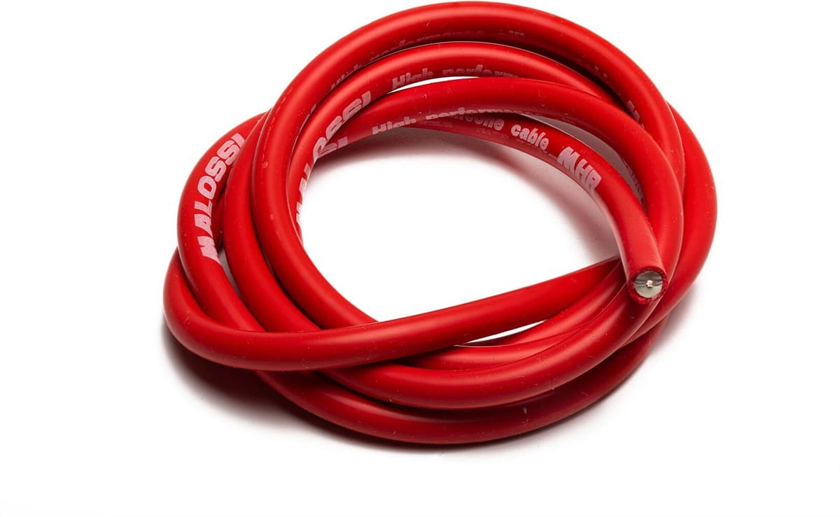 Cavo Candela Con 7mm Lunghezza 50cm Malossi Yamaha Xenter 150 Ie 4t Lc Euro 3 -2018 (G397e)