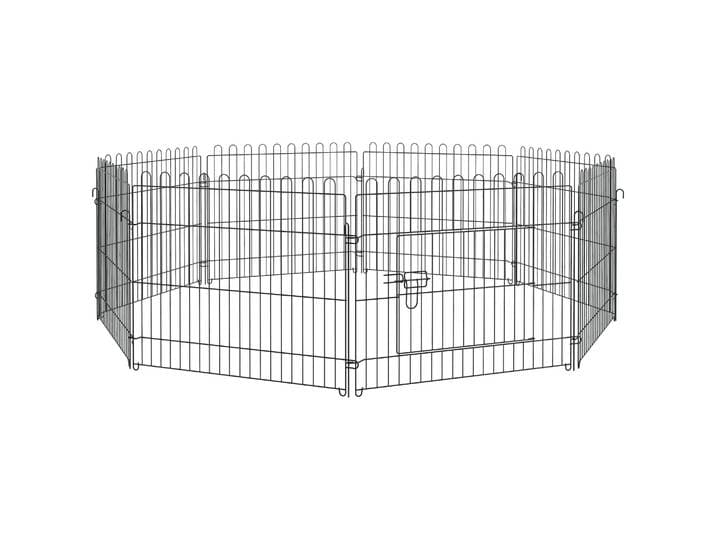 Parc de jeu pliable pour chien Pawhut, clôture d'entraînement pour animaux de compagnie, 8 clôtures, 71x61 cm
