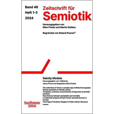 Zeitschrift für Semiotik / Saintly Models, Taschenbuch von , Stauffenburg, 978-3-95809-682-0