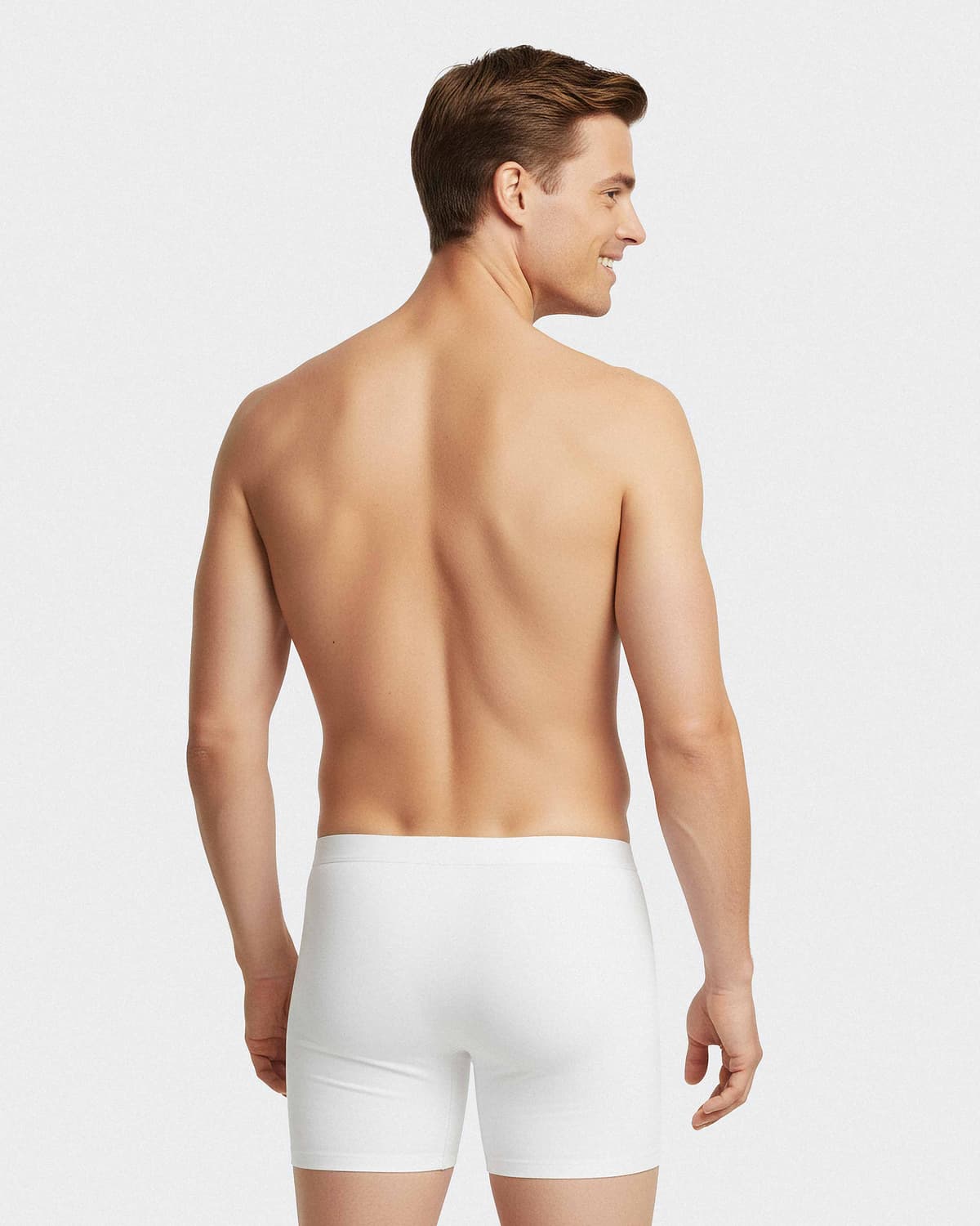 IMPETUS Boxer largo de hombre Cotton Modal BLANCO