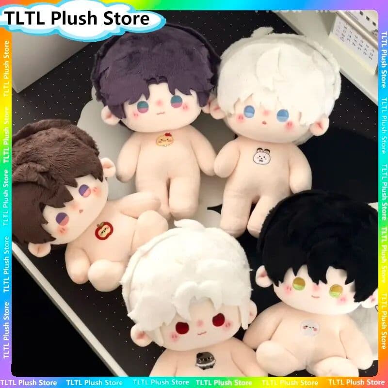 EVYVKV 20Cm Love And Deep Space Posable Plush Toy Cotton Doll Xavier Zayne Rafayel Sylus Caleb Soft Stuffed Adult Fans Collection
