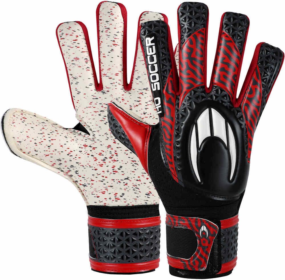 Ho Soccer initial arena ng guantes portero infantil Rojo (L)