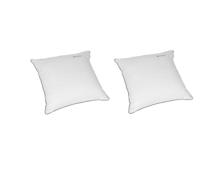 Lot de 2 oreillers Microgel Moelleux percale Simmons 60x60