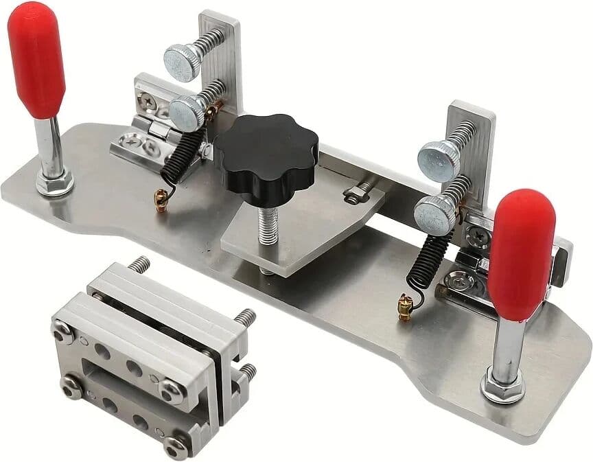 NONE Belt Grinder Parts Knife Sharpener Jig Without Disassembly Knife Jig Sharpening Locator Knife Sharpening Clip For Belt Sander