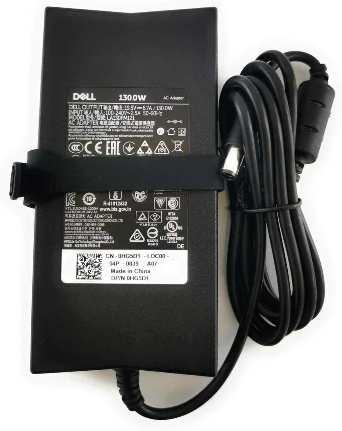 Dell VJCH5 Nätadapter   Svart   130 W