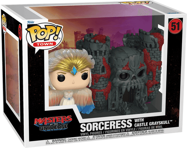 Pop! Town - Masters Of The Universe - Sorceress with Castle Grayskull by Funko