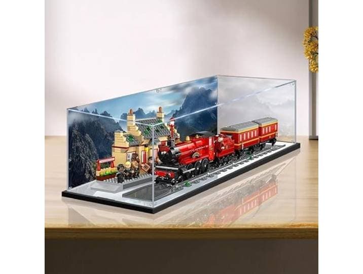 Transparente Acryl-Vitrine Für Lego 76423 Express Und Station, Staubdichte Vitrine, Kompatibel Mit Lego 76423 (Lego-Modell Nicht Im Lieferumfang Enthalten) C,3mm