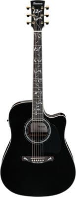 Ibanez AW391RCE-BKH Schwarz Hochglanz