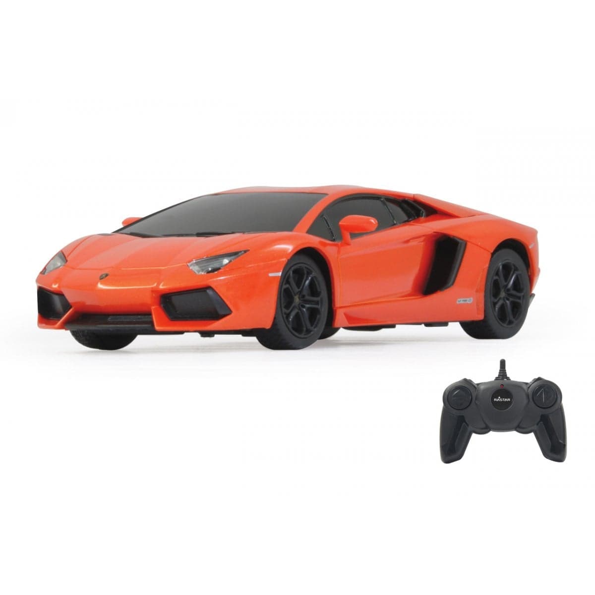 Jamara Germany Lamborghini Aventador schaalmodel 1:24 oranje 27MHz