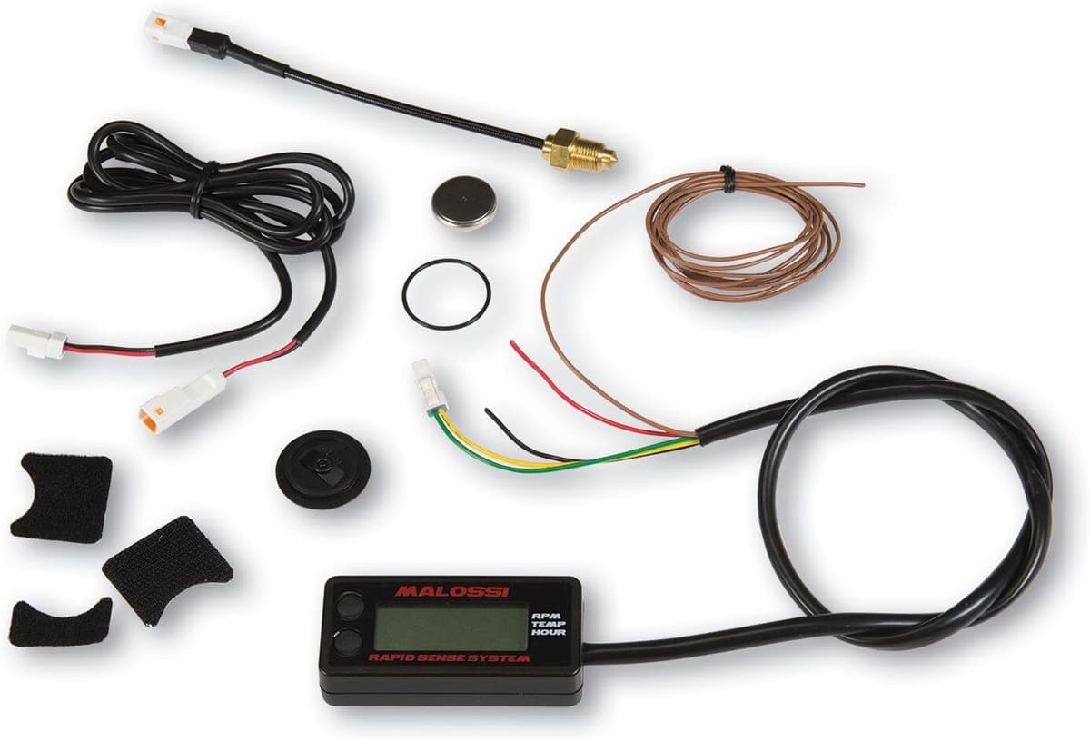 Rapid Sense System Rpm Temp Hour Meter Malossi Vespa Gts Super 300 Ie 4t Lc Euro 3 -2013 (Quasar M454m)